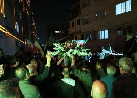 تشیع پیکر شهید علی غلامی