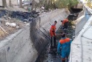 لایروبی کانال آب
