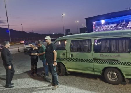 استقرار ناوگان حمل و نقل در موکب امام رضا (ع)
