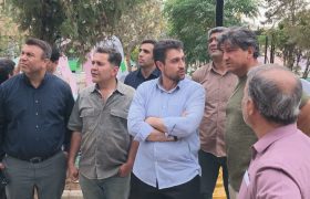 «نظارت میدانی، بازآفرینی شهری»   نظارت میدانی شهردار گرمدره بر دو پروژه شهری؛ از احداث گذر تندرستی ایران‌دخت تا بازپیرایی پارک مادر