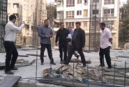 بازدید میدانی شهردار گرمدره از پروژه‌های ساختمانی